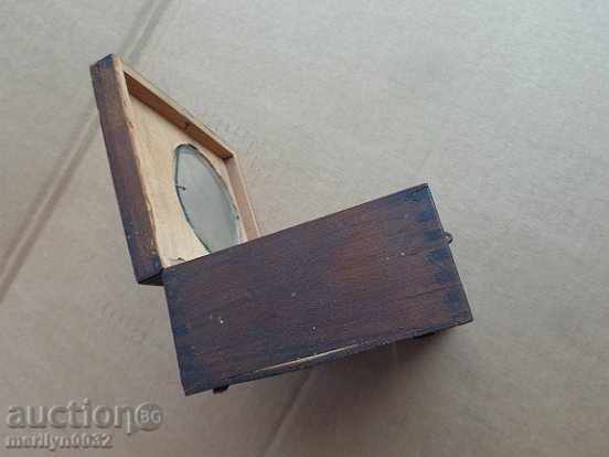 An old clock case, alarm clock, Junghans - 7