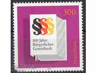 1996. Germany. 100 years German civil code.