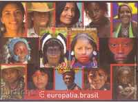 Καθαρίστε μπλοκ Κοινή έκδοση Βέλγιο Βραζιλία το 2011 από το Βέλγιο