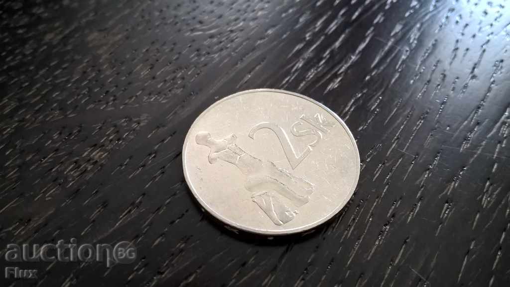 Coin - Slovenia - 2 Krona 1993