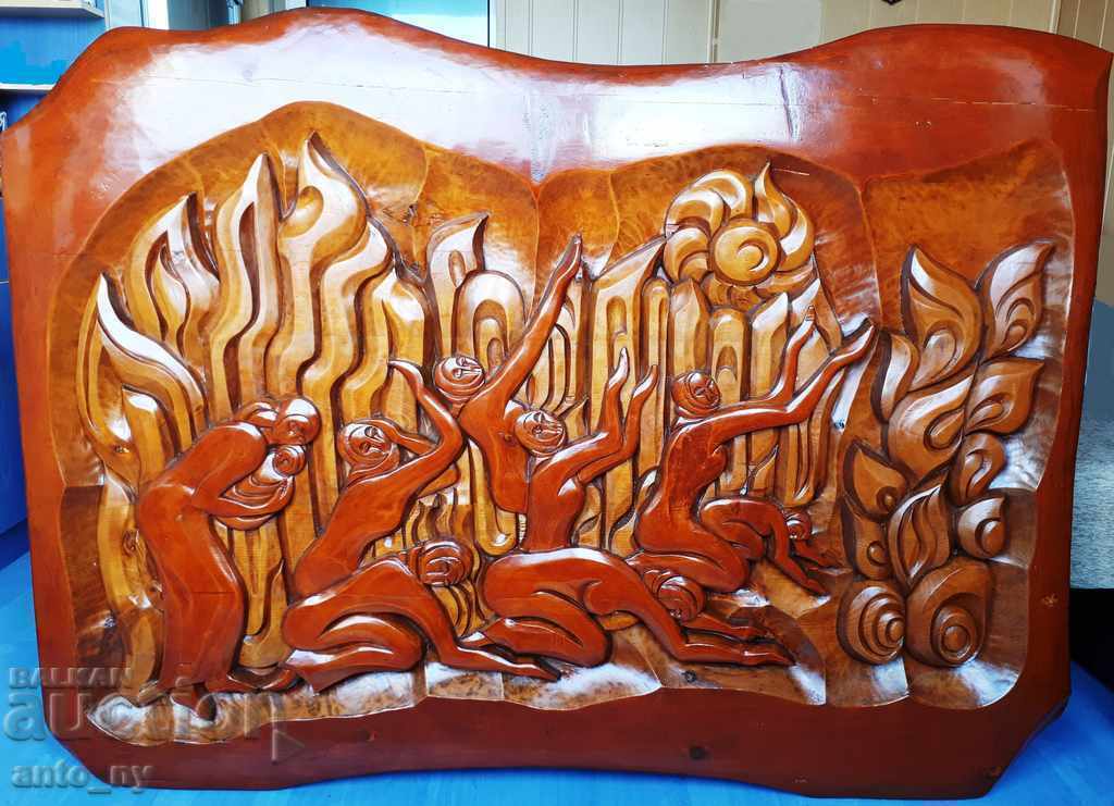 Woodcarving "SAMODIVI", UNIQUE for connoisseurs