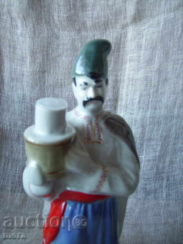 Delivery of Ukrainian porcelain figure - / bottle of vodka / Delivery of Ukrainian porcelain figure - / bottle of vodka /