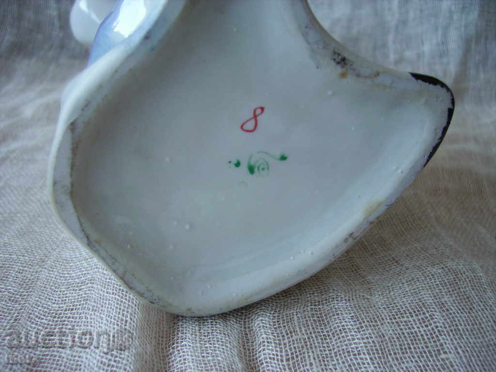 Ukrainian porcelain figure - / bottle of vodka / - 6 Ukrainian porcelain figure - / bottle of vodka / - 6