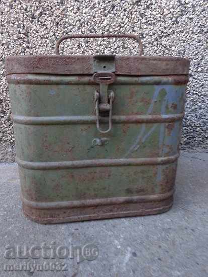 κουτί μεταλλικό κουτί Στρατού Β 'Παγκοσμίου Πολέμου - 6