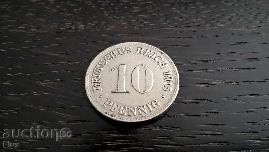 Reich Coin - Germany - 10 Phenicia 1915; series D with price 3.75 BGN | € 1.92 Reich Coin - Germany - 10 Phenicia 1915; series D with price 3.75 BGN | € 1.92