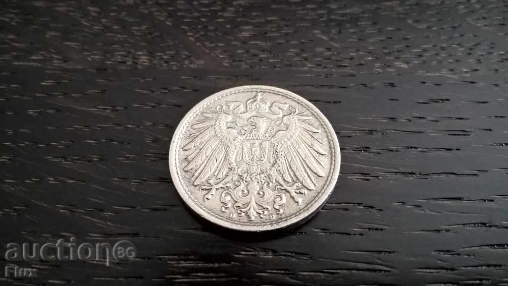 Delivery of Reich Coin - Germany - 10 Phenicia 1915; series D Delivery of Reich Coin - Germany - 10 Phenicia 1915; series D