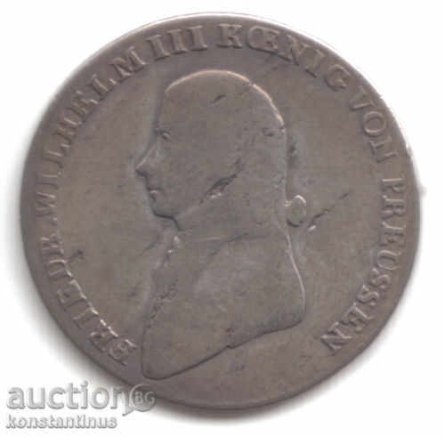 Prussia Germany 1/3 Thaler 1802 A Rare