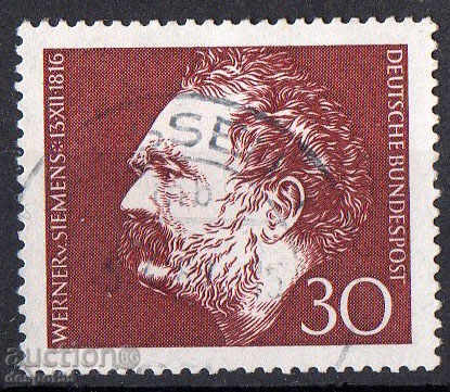 1966. FGR. Werner von Siemens, inventator.