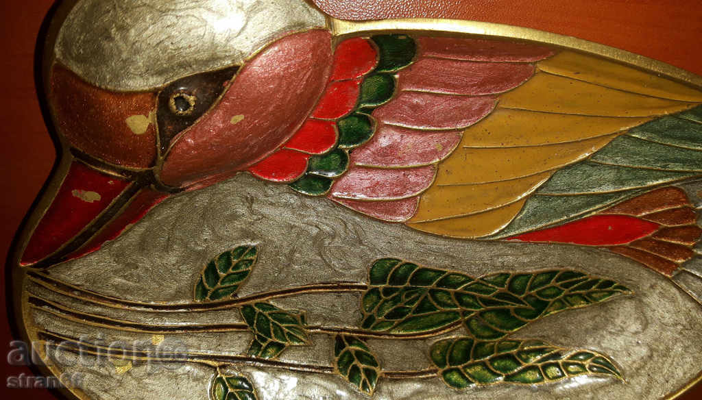 Auction Antique Brass Fine - Vase and Bomboniera - LOT 2 pcs Auction Antique Brass Fine - Vase and Bomboniera - LOT 2 pcs