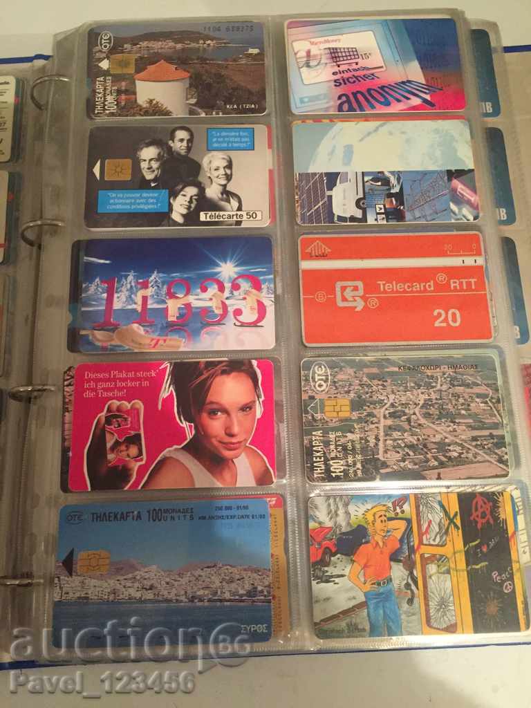 phonecards and more ..... - 5 phonecards and more ..... - 5