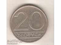 + Πολωνία 20 ζλότι 1984 MW