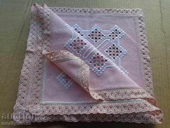 Old embroidered cardboard, tablecloth, millet, Bulgarian embroidery - 5 Old embroidered cardboard, tablecloth, millet, Bulgarian embroidery - 5