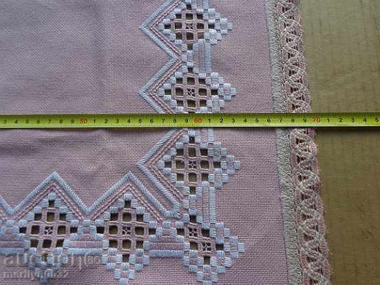 Old embroidered cardboard, tablecloth, millet, Bulgarian embroidery - 6 Old embroidered cardboard, tablecloth, millet, Bulgarian embroidery - 6
