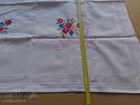 Old embroidered cardboard, tablecloth, millet, Bulgarian embroidery - 6 Old embroidered cardboard, tablecloth, millet, Bulgarian embroidery - 6