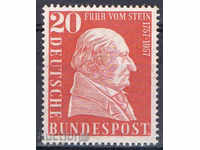 1957. ГФР. Хайнрих Фридрих Карл Щайн (1757-1831), държавник.