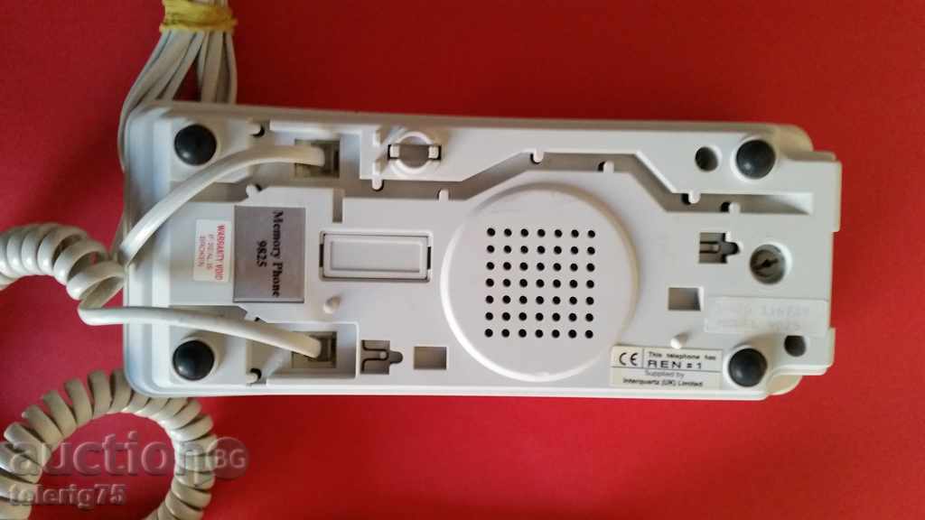 English Phone with INTERQUARTZ Voyager Memory with Buttons - 5