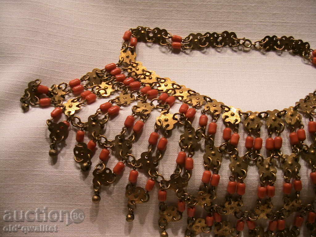 Delivery of 1001 NIGHT LUXURY NECKLACE, gold plated, for costume Delivery of 1001 NIGHT LUXURY NECKLACE, gold plated, for costume