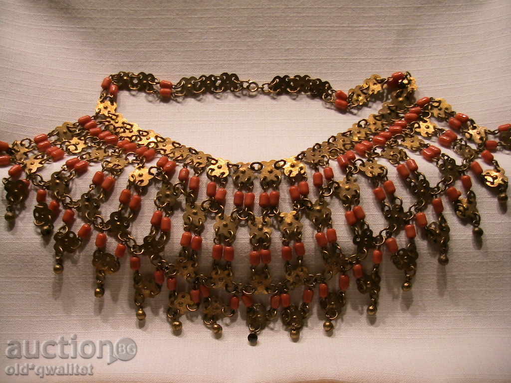 1001 NIGHT LUXURY NECKLACE, gold plated, for costume - 5 1001 NIGHT LUXURY NECKLACE, gold plated, for costume - 5