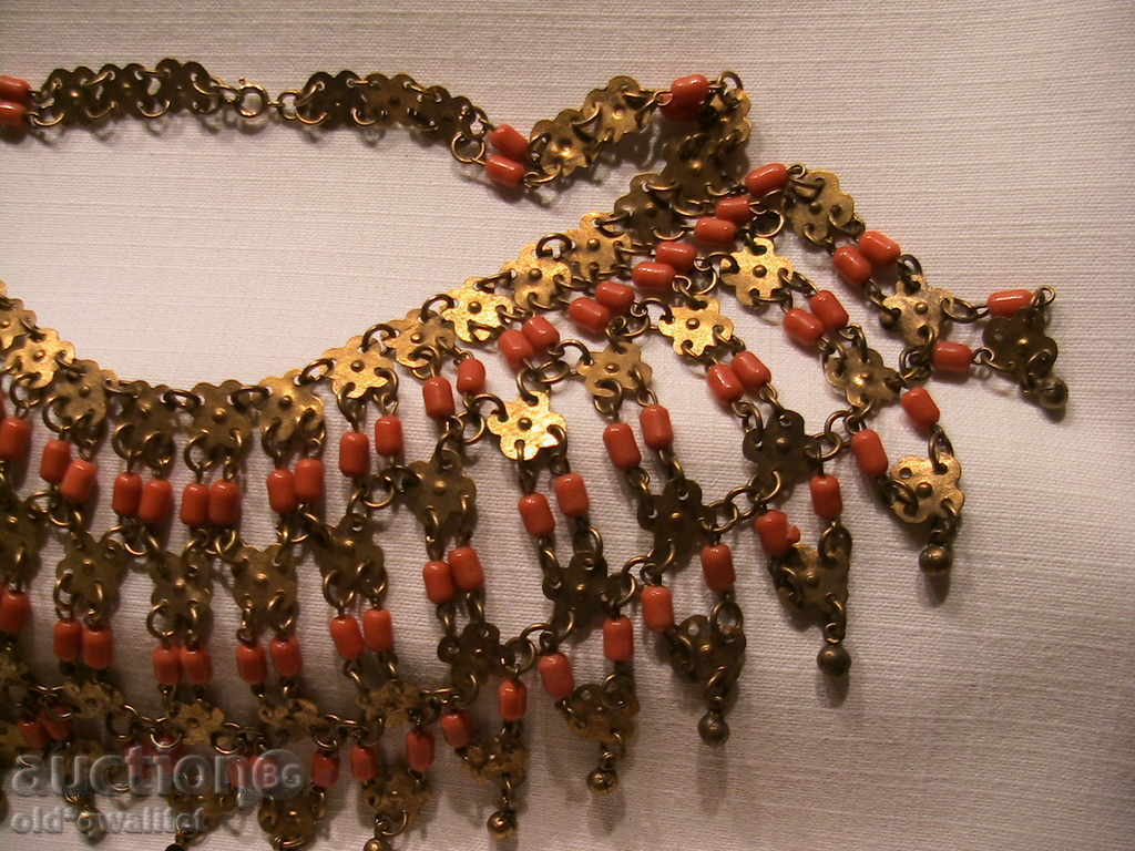 1001 NIGHT LUXURY NECKLACE, gold plated, for costume - 6 1001 NIGHT LUXURY NECKLACE, gold plated, for costume - 6