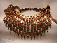 1001 NIGHT LUXURY NECKLACE, gold plated, for costume