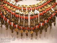 1001 NIGHT LUXURY NECKLACE, gold plated, for costume