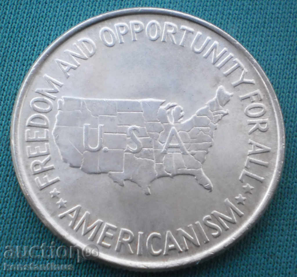 САЩ  Юбилейни  ½  Долар - 50 Цента  1952   Rare
