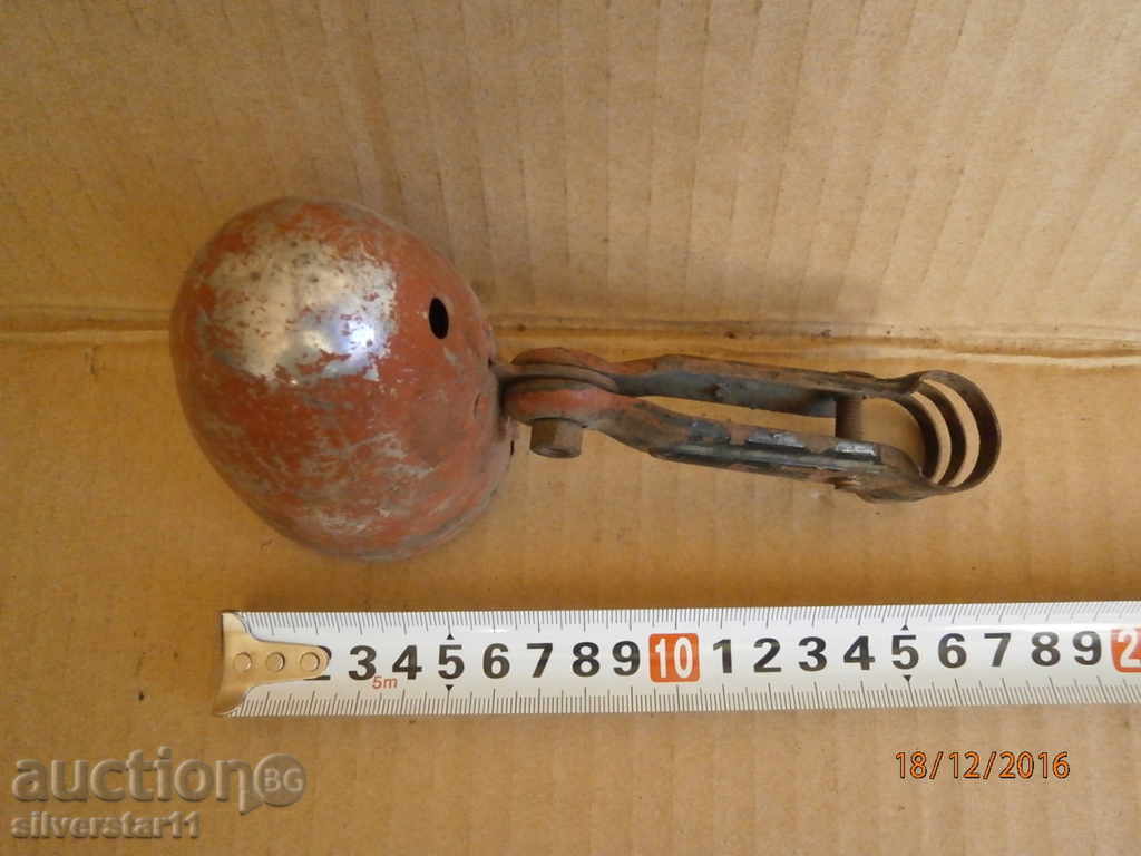 headlamp for an antique bicycle wheel - 5