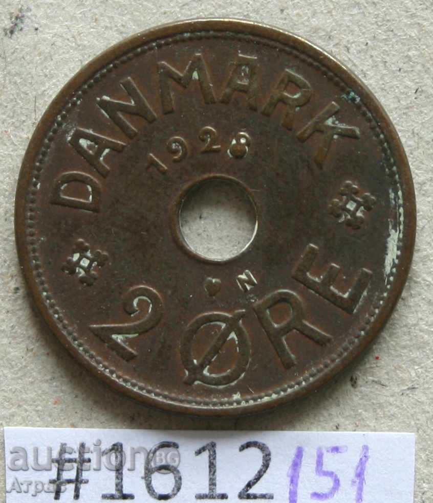 2 оре 1928 Дания