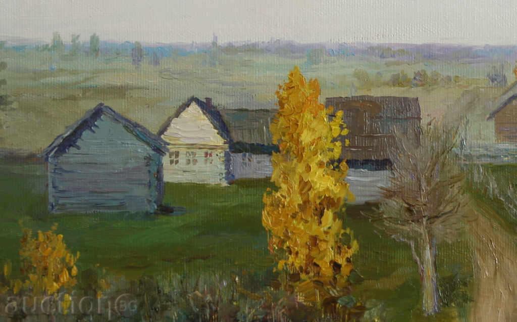 Аукцион Къщи и полета -пейзаж -масл бои