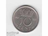 10 Cents 1955 Olanda