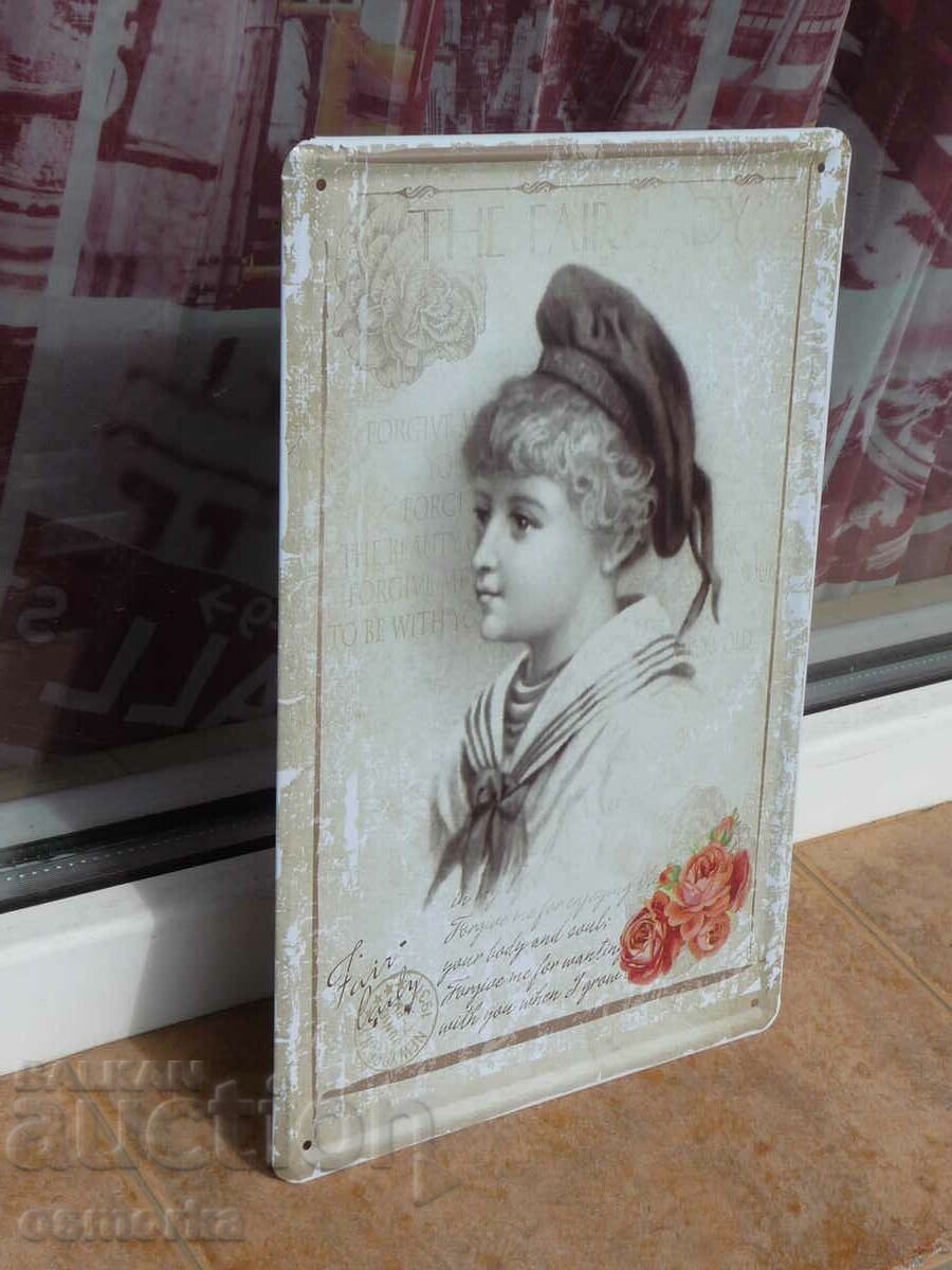 Metal plate Various boy sailor retro roses hat scarf with price 18.00 BGN | € 9.20 Metal plate Various boy sailor retro roses hat scarf with price 18.00 BGN | € 9.20