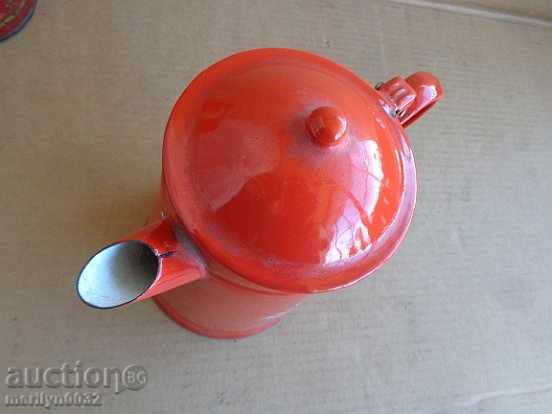 Enamelled pot, kettle, ketchup, kettle, wounded sod - 5 Enamelled pot, kettle, ketchup, kettle, wounded sod - 5