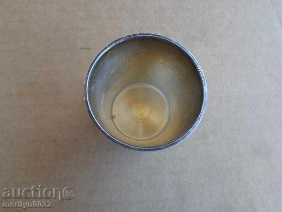 Δημοπρασία Ασημένιο κύπελλο βότκα σήματα υπηρεσιών κονιάκ ασήμι