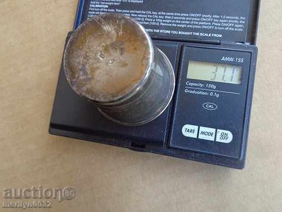 Ασημένιο κύπελλο βότκα σήματα υπηρεσιών κονιάκ ασήμι - 5