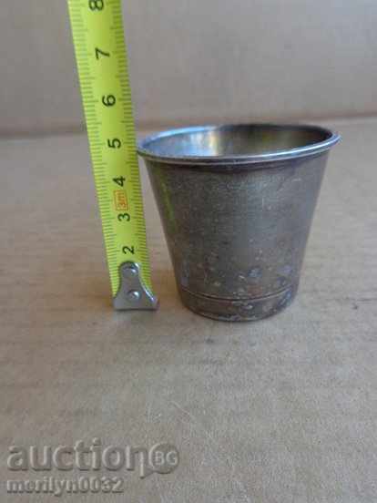 Ασημένιο κύπελλο βότκα σήματα υπηρεσιών κονιάκ ασήμι - 6