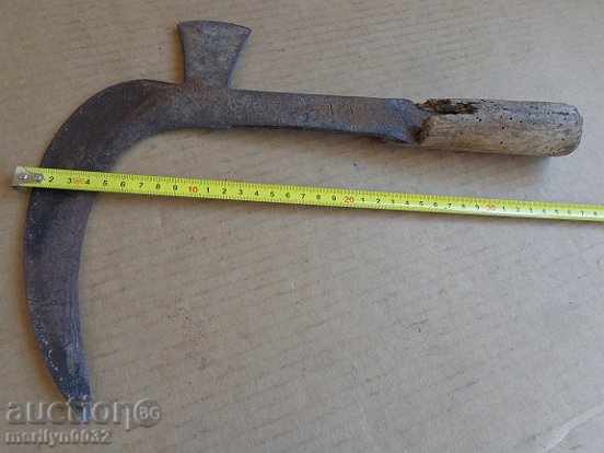 An old tool, an instrument, a hand forged cutter, a chopper, a machete - 5 An old tool, an instrument, a hand forged cutter, a chopper, a machete - 5