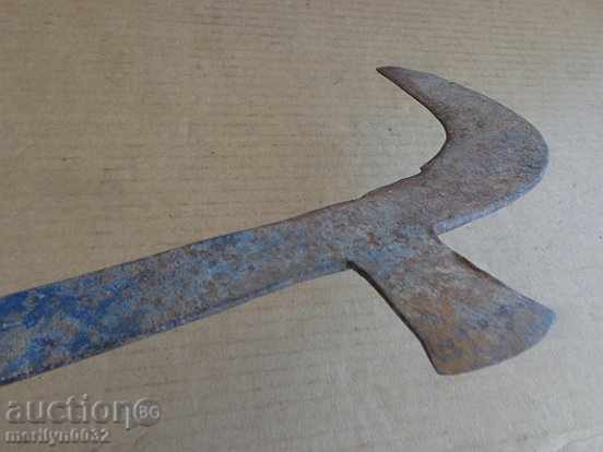 Old hand forged hammer, wrought iron blade - 5 Old hand forged hammer, wrought iron blade - 5