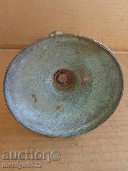 Delivery of Old bronze Ottoman candlestick, lamp, candelabra candle Delivery of Old bronze Ottoman candlestick, lamp, candelabra candle