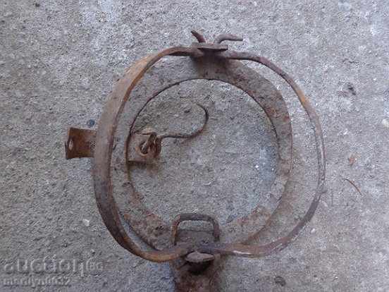 Old hand forged trap, wrought iron primitive with price 49.00 BGN | € 25.05
