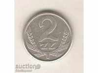 + Poland 2 zloty 1989