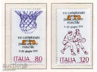 1979. Italia. Baschet Campionatul European masculin, Italia