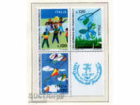 1977. Италия. Ден на пощенската марка. Блок.