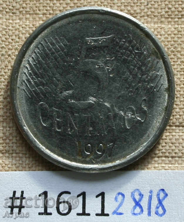 5 центаво  1997 Бразилия