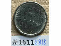 5 cent 1997 Brazil