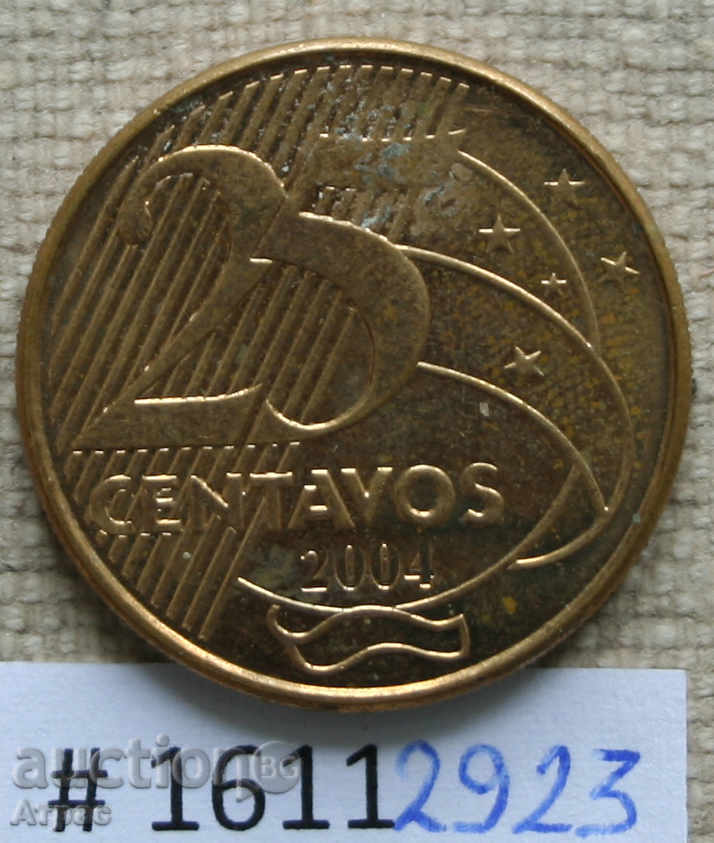 25 cents 2004 Brazil