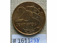 25 cents 2009 Brazil