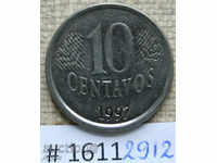 10 cent. 1997 Brazil