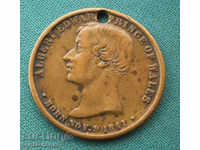 England ½ Penny 1863 Rare (kkk)