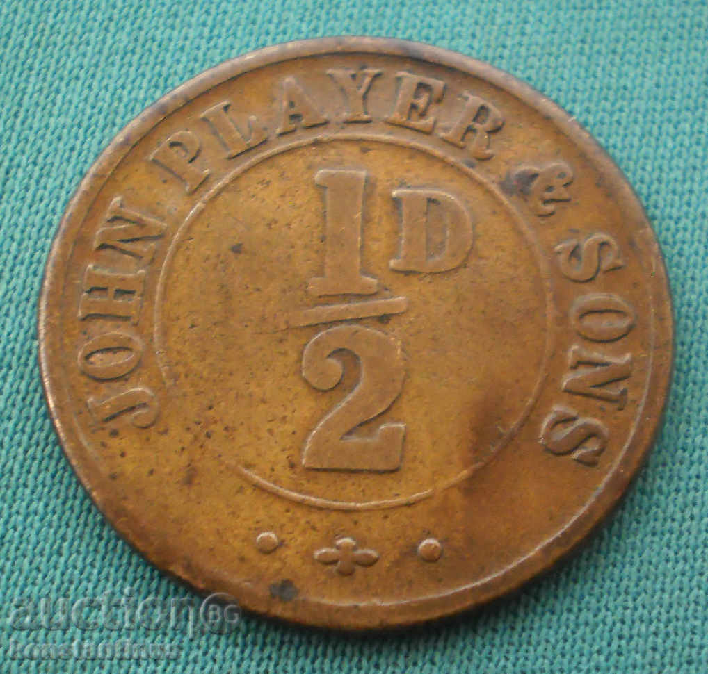 Αγγλία ½ Penny 1898 Rare (kkk)