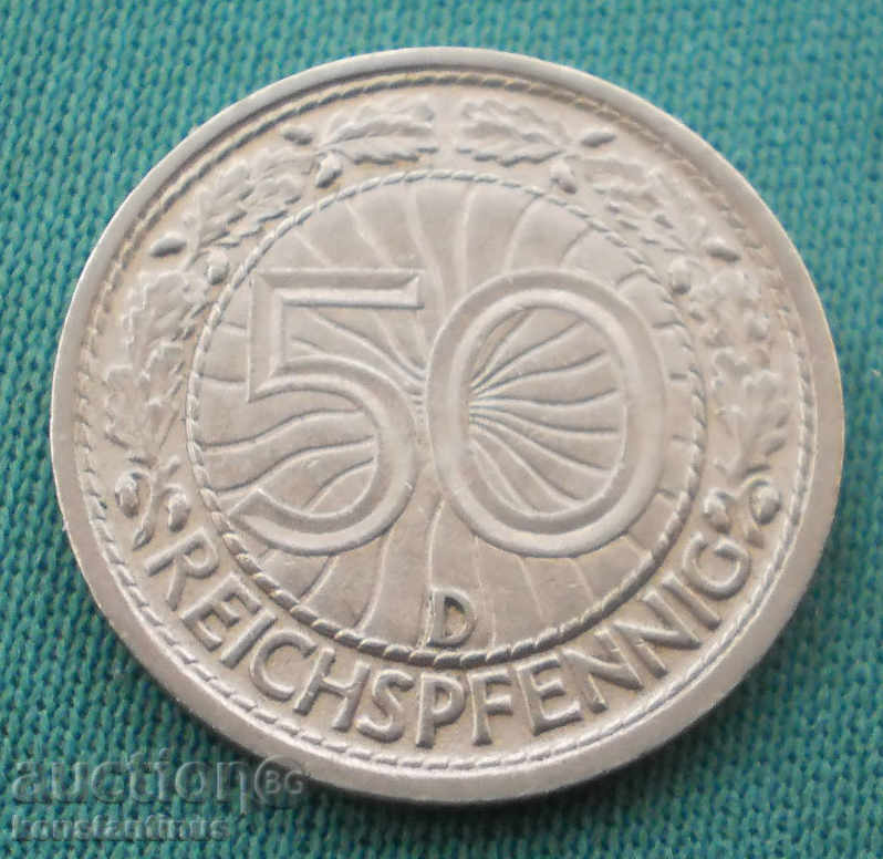 Германия III Райх 50 Пфениг 1935 D Rare ( kkk ) с цена € 10.23 | 20.01 лв. Германия III Райх 50 Пфениг 1935 D Rare ( kkk ) с цена € 10.23 | 20.01 лв.